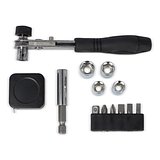 13-teiliges Werkzeugset in Bambusbox Truden