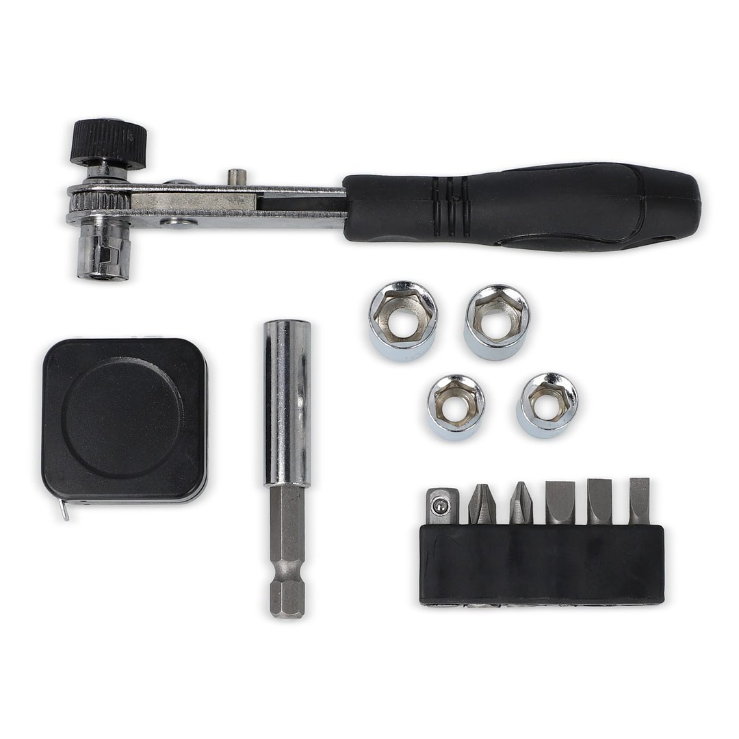 13-teiliges Werkzeugset in Bambusbox Truden