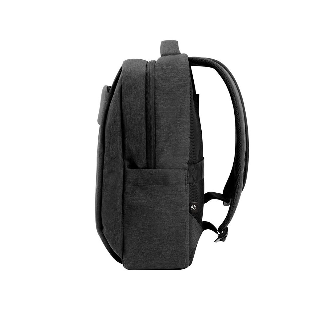 Laptop-Rucksack aus 600D, recyceltem Polyester, HD mit wasserabweisender Beschichtung und Innenfutter aus 900D recyceltem Polyester 15.6" Emmarli