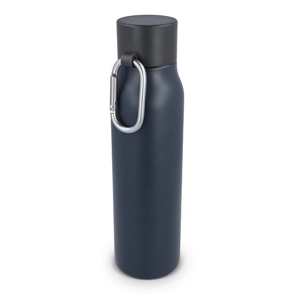 Karabiner mattierte Isolierflasche 600 ml Paunas