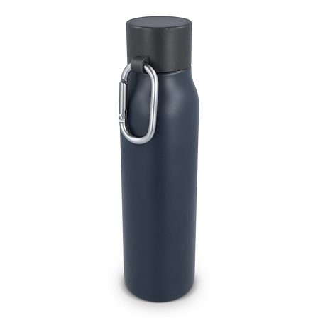 Karabiner mattierte Isolierflasche 600 ml Paunas