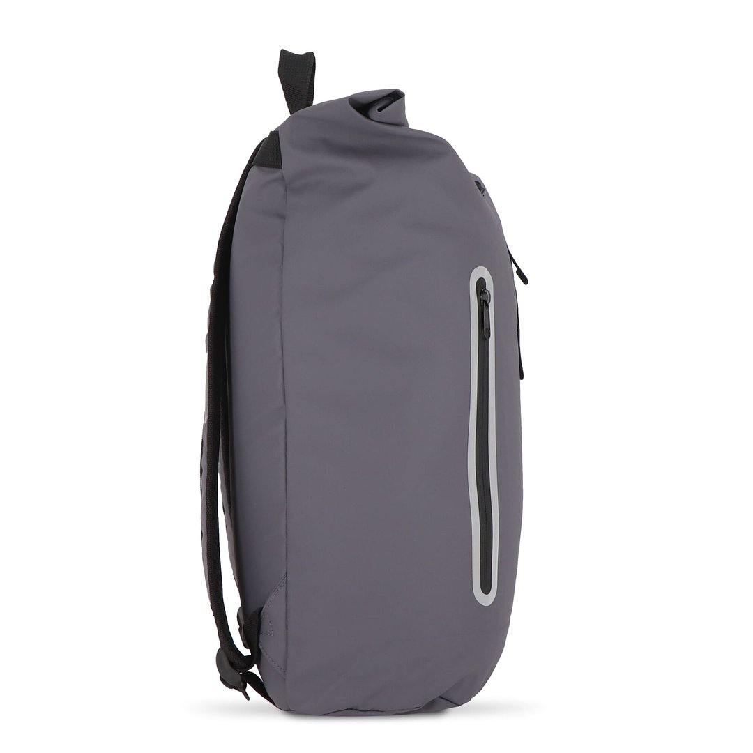 PU-beschichteter R-PET 600D Rolltop-Rucksack 20L Niansepas