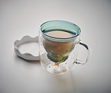 Becher Borosilikatglas Onia