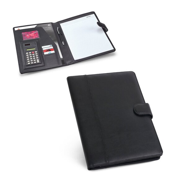 A4 Schreibmappe mit Taschenrechner Fricorg