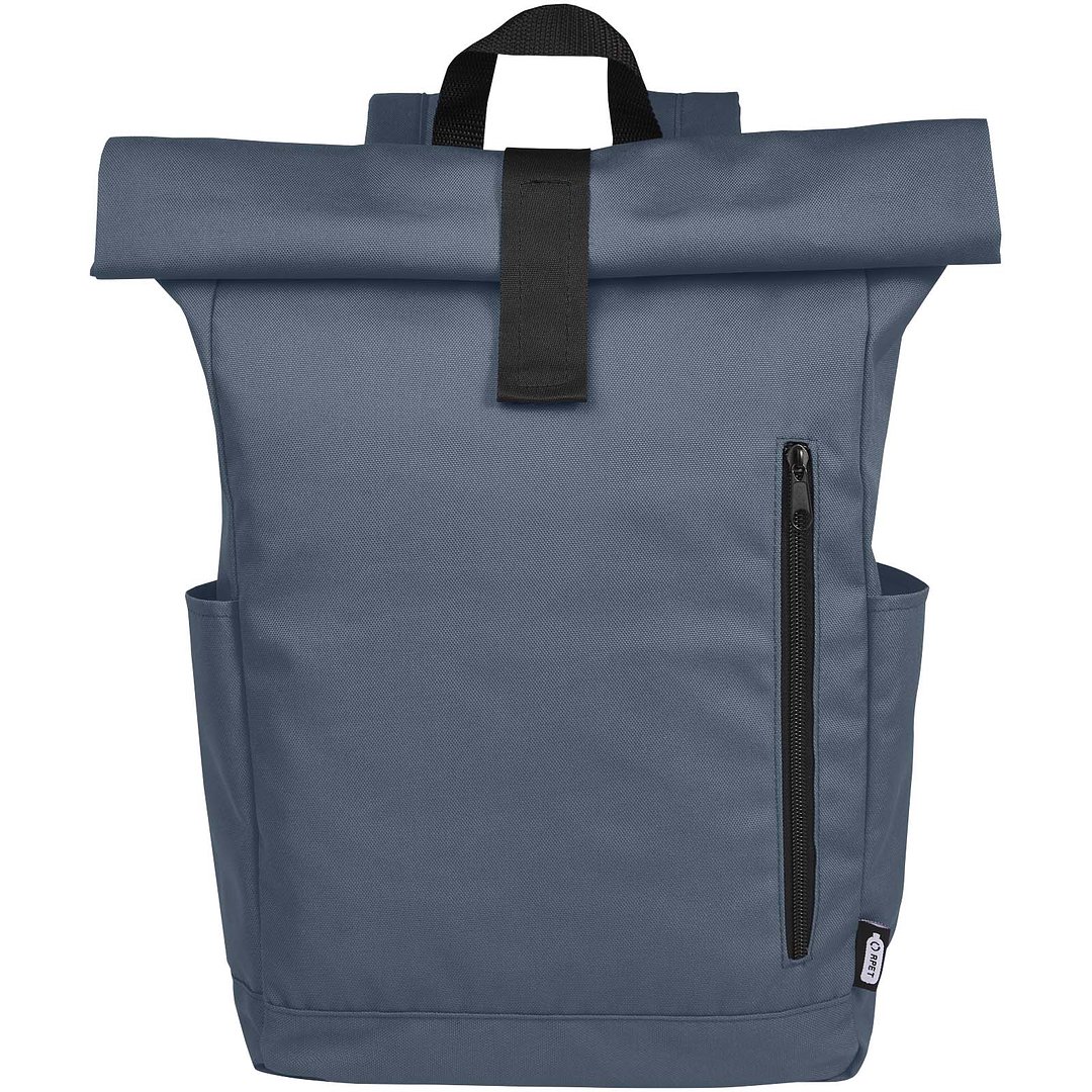 15,6" GRS RPET Roll-Top Rucksack 18 L - Maschtian