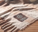 Karierte Mohair-Decke Nathli