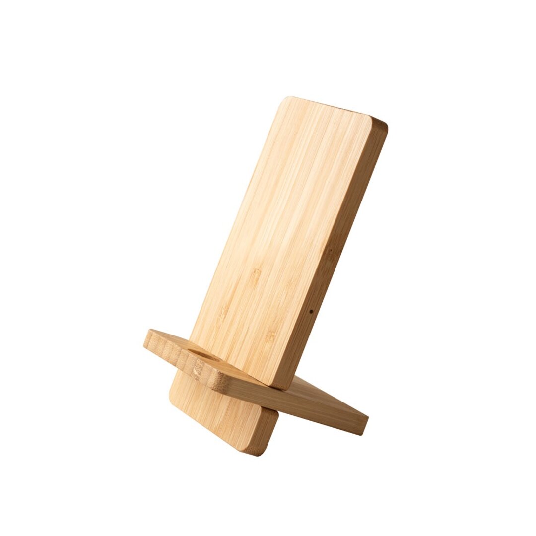Kabelloses Ladegerät aus Bambus Loldinata