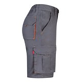 Zweifarbige Stretch-Bermudashorts mit mehreren Taschen (240 g/m²) aus Baumwolle (46 %), EME (38 %) und Polyester (16 %) Altie