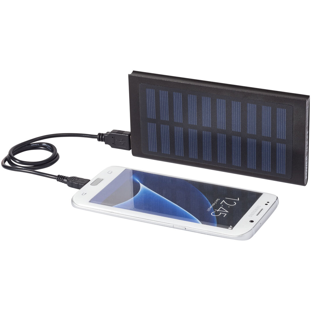 8000 mAh Solar Powerbank - Trun