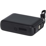 35 W 10.000 mAh Tablet Powerbank mit integriertem Typ-C-Kabel aus recyceltem Kunststoff - Ylanin