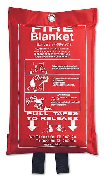 Feuer-Löschdecke 100x95cm Channest