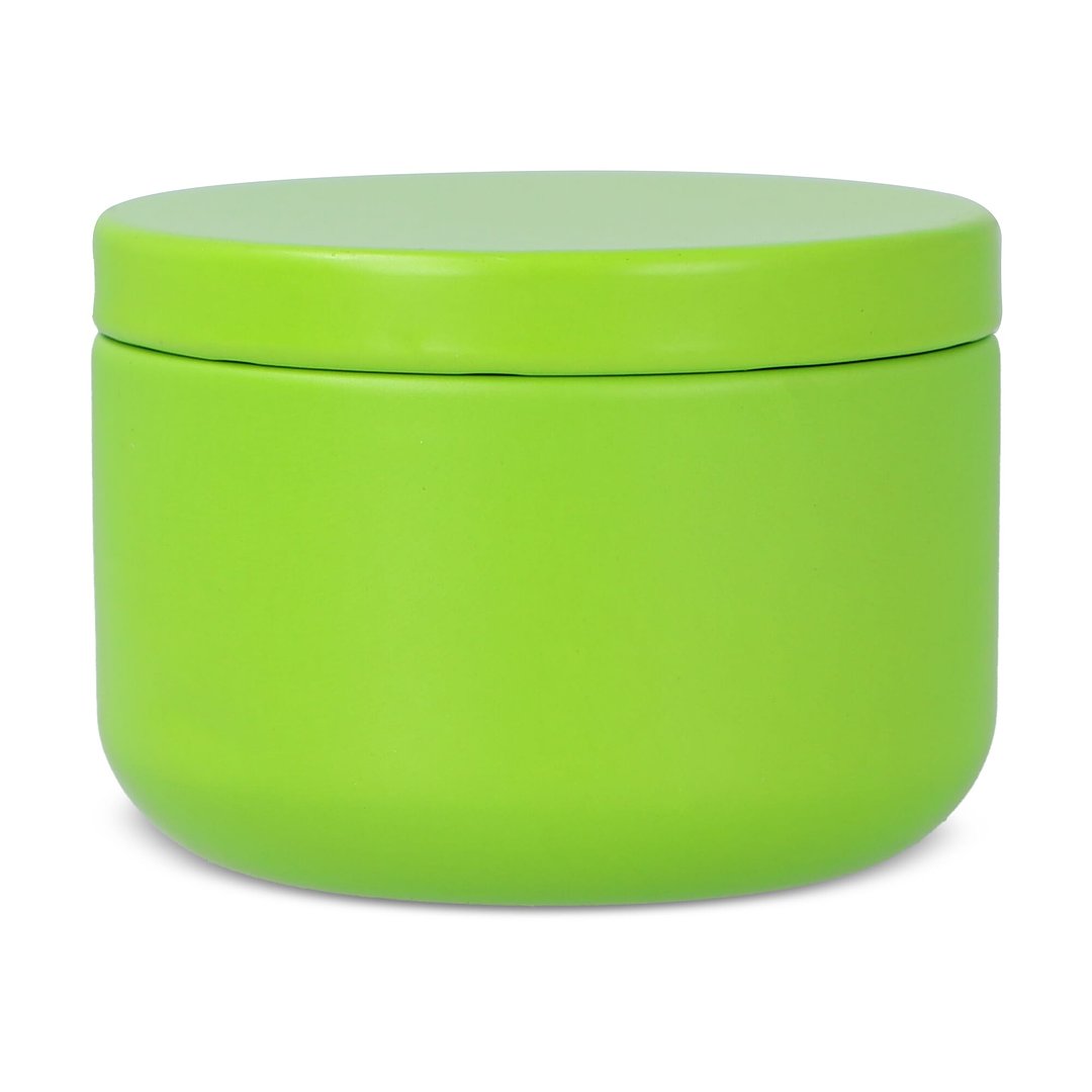 Asana unparfümierte Kerze auf Pflanzenbasis in recycelter Dose Menjast