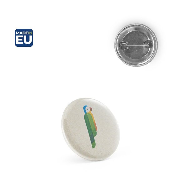 Runder Pin mit Broschennadel Elveily
