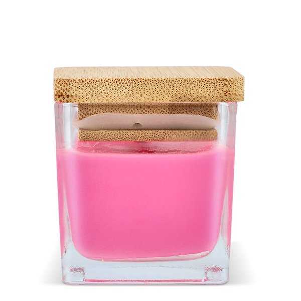 Chakra Kerze auf pflanzlicher Basis im Glasgefäß Utzi