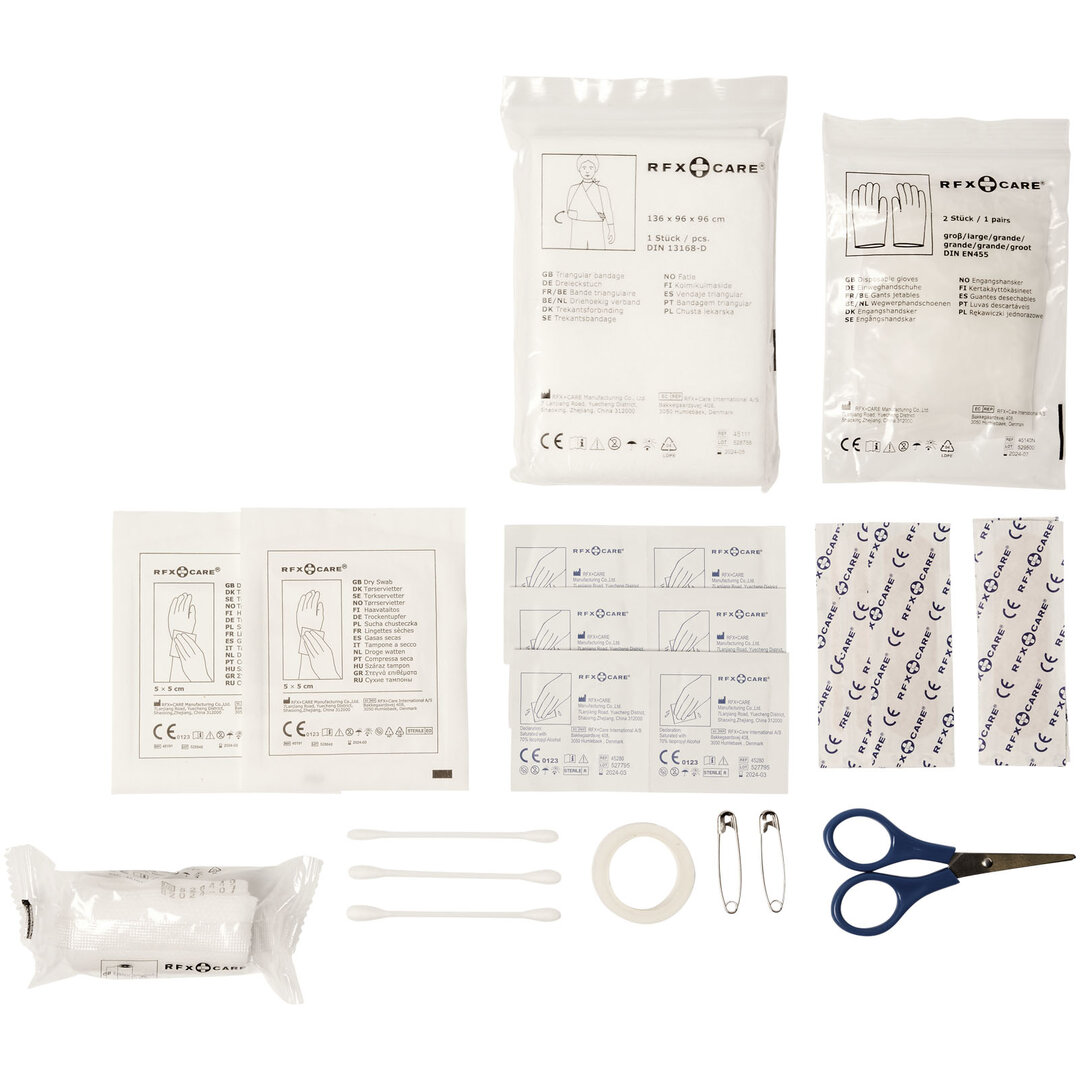 30-teiliges Erste-Hilfe-Set mit wasserfester Tasche - Ldivas