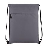 PU-beschichtete R-PET 600D Kordeltasche 33 x 42 cm Channicona