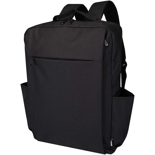 15" Laptop-Rucksack aus recyceltem GRS-Material 15 L - Stein