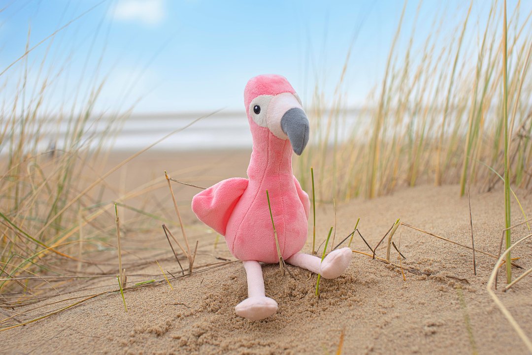 Plüschflamingo Vregnanna | 18 cm