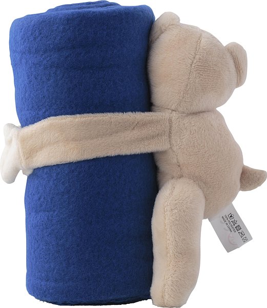 Plüschbär mit Fleecedecke Marega