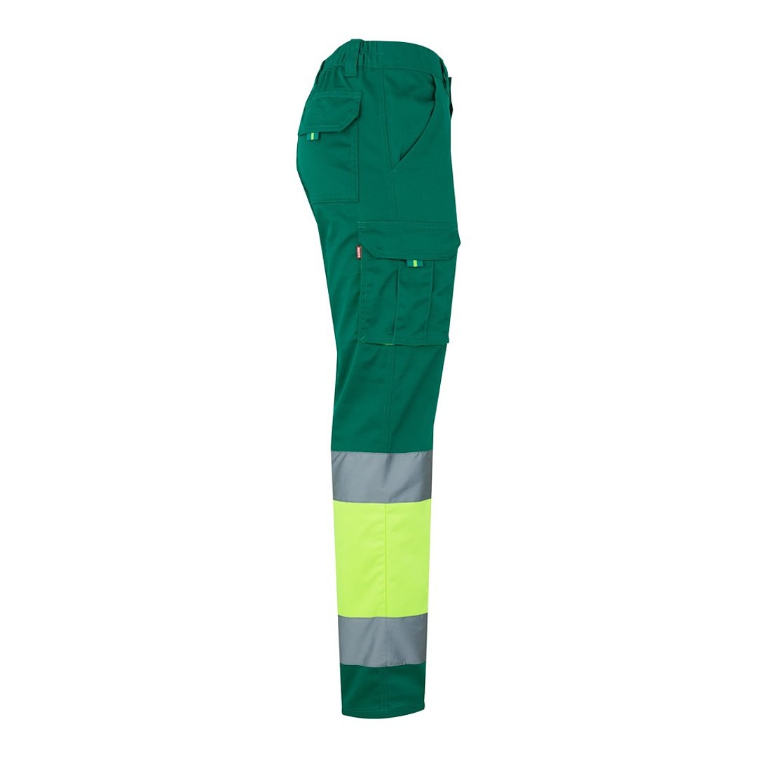 Zweifarbige Stretch-Hose mit mehreren Taschen (240 g/m²), aus Baumwolle (46 %), EME (38 %) und Polyester (16 %) Trineli
