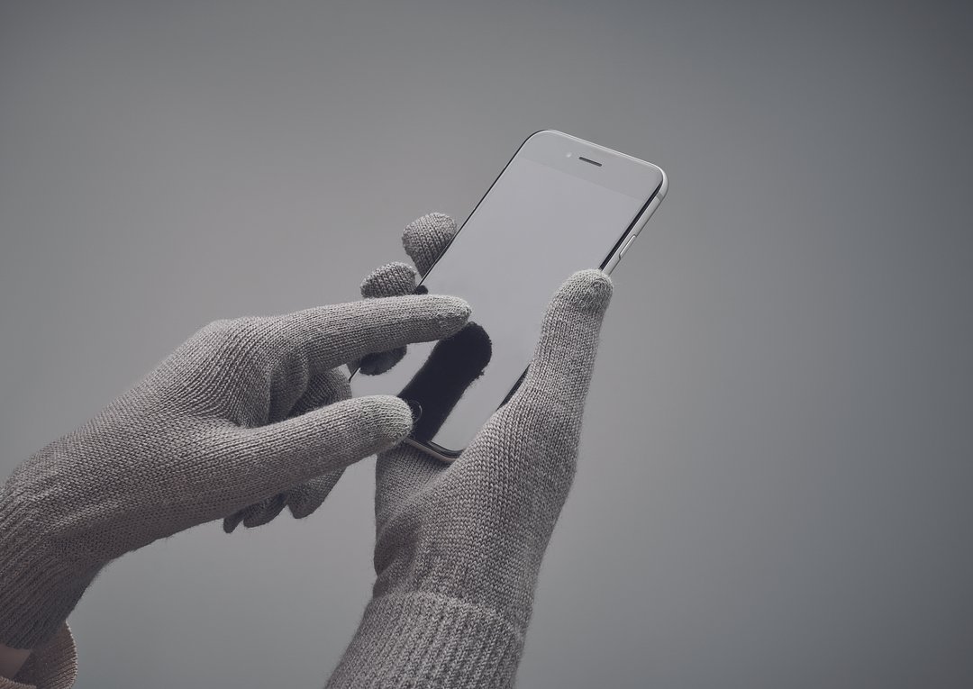 Gestrickte Handschuhe RPET Raminate