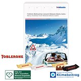 Adventskalender mit TOBLERONE, Inlay aus 100% recyceltem Material