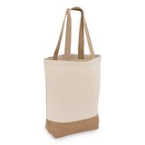 Baumwoll-Jute Tragetasche OEKO-TEX® 41 x 13 x 41cm 320g/m² Adaltik