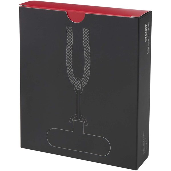 65W RPET Ladekabel mit Lanyard - Utzio