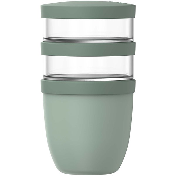 Ellipse Dreiteiliger, 500 ml + 2 x 200 ml isolierter Lunchpot - Oleenica