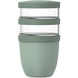 Ellipse Dreiteiliger, 500 ml + 2 x 200 ml isolierter Lunchpot - Oleenica