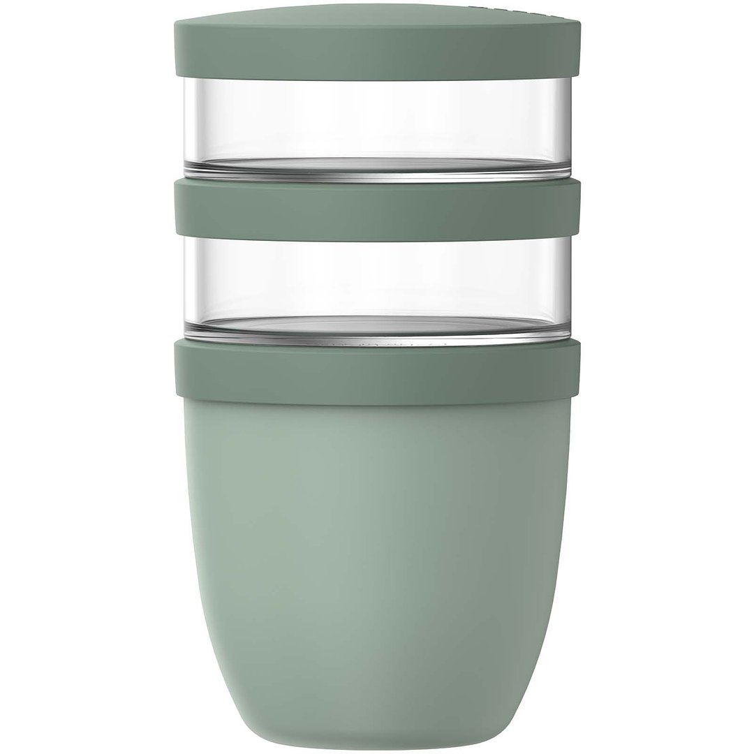 Ellipse Dreiteiliger, 500 ml + 2 x 200 ml isolierter Lunchpot - Oleenica