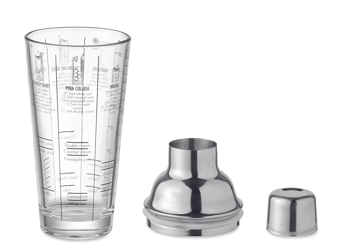 Glas-Cocktailshaker 400 ml Dumenan