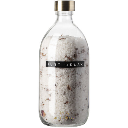 Just Relax Badesalz mit Rosenduft, 500 ml - Elita
