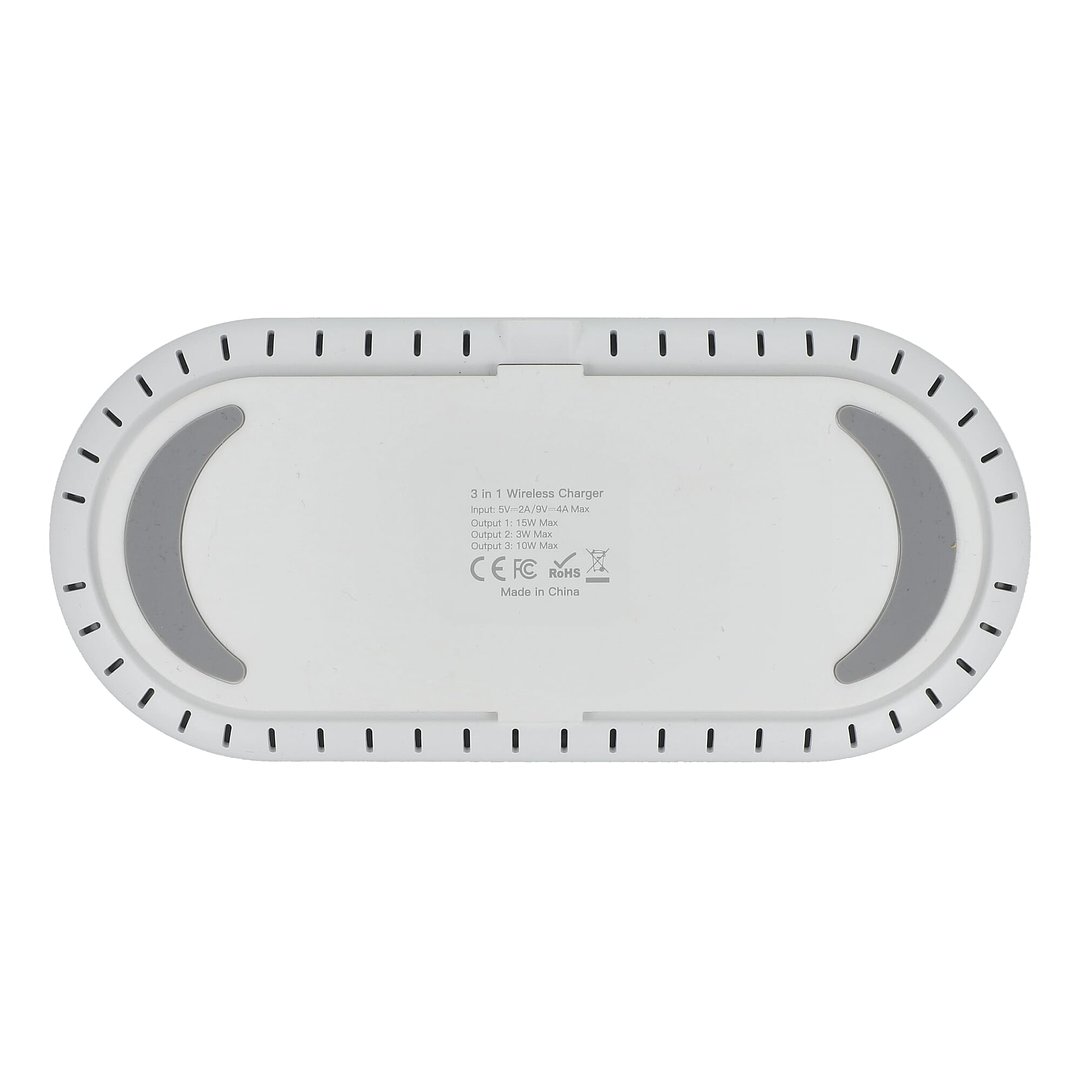3-in-1 15W Drahtloses Ladegerät für Handys, Apple Watch und AirPods. Durin