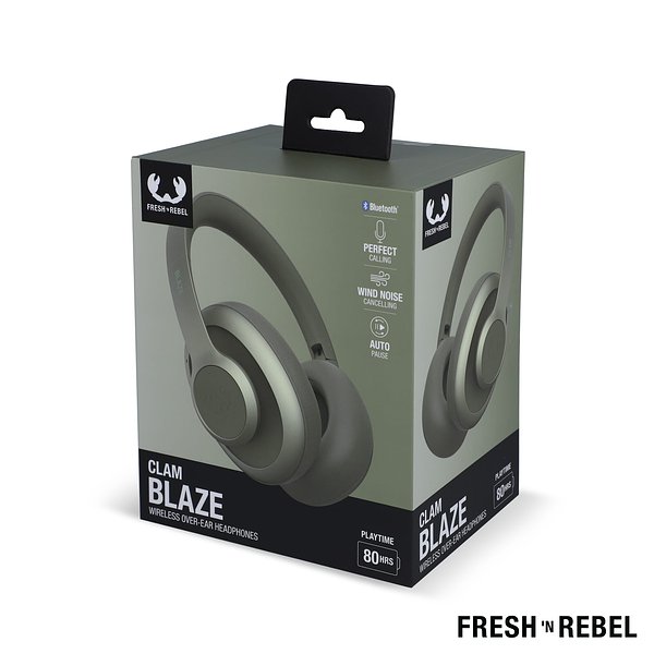 Clam Blaze-Wireless headphone ENC Chlan