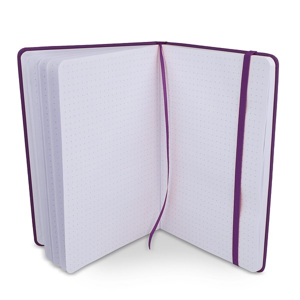 Notizbuch A5 PU mit Rasterpunktseiten Stiafrs