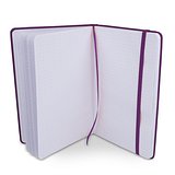 Notizbuch A5 PU mit Rasterpunktseiten Stiafrs