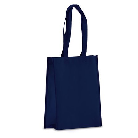 R-PET Tragetasche aus laminiertem Non Woven 24 x 11 x 30cm 105g/m² Vrenan