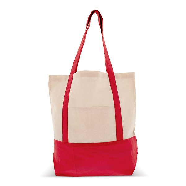 Einkaufstasche aus Baumwolle OEKO-TEX® 140g/m² 40x10x35cm Rens