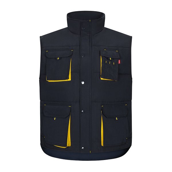 Steppweste, zweifarbig, mit mehreren Taschen (120g/m²), aus Polyester (100%) Aninatrg