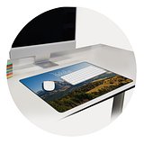 A2 Schreibtischunterlage Sublimation 59x42 cm Gierdik