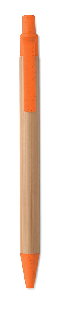 Druckkugelschreiber mit Bambus Lütholfan