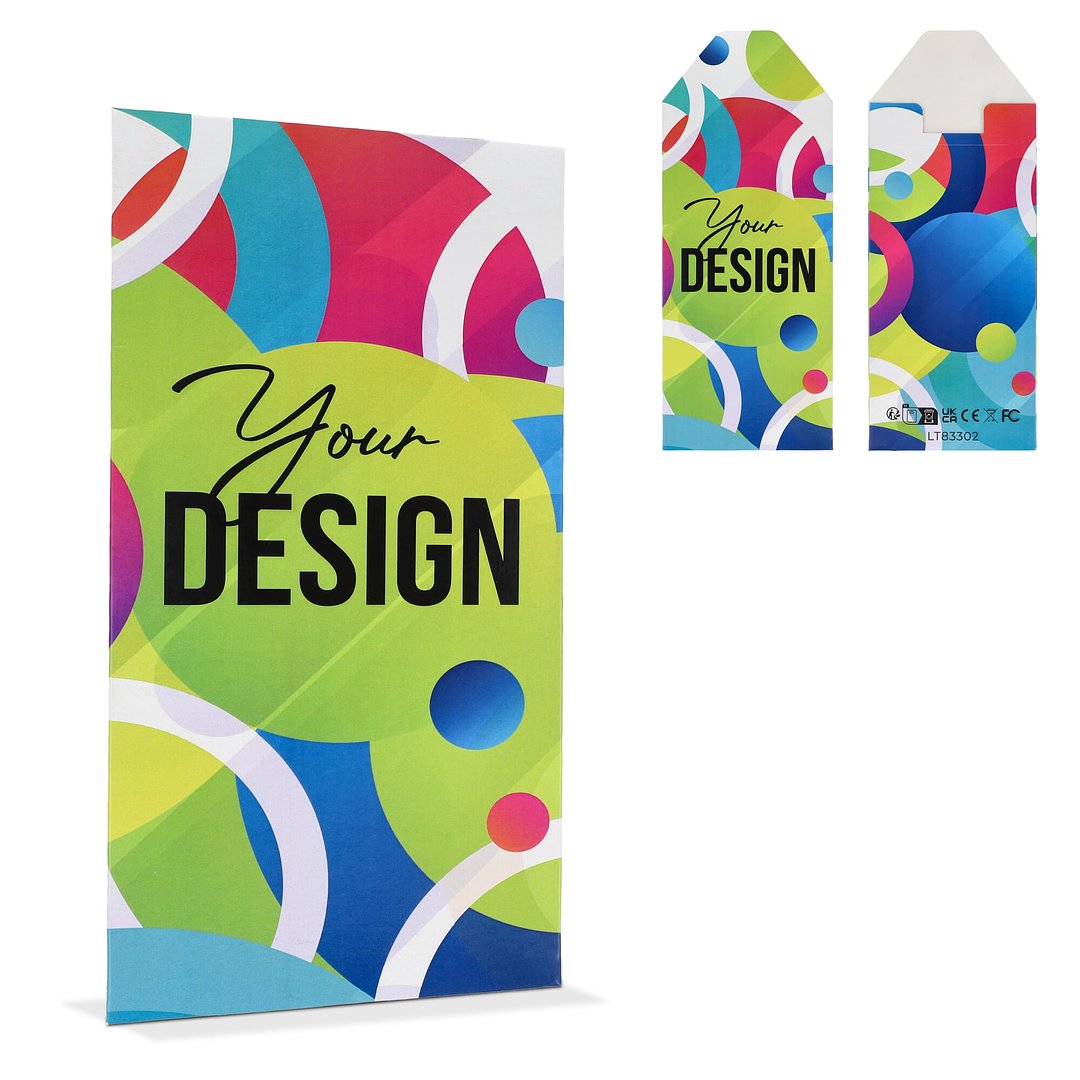 Individuell gestalteter Briefumschlag 100x210mm Liundri