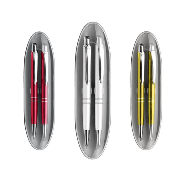 Set mit Kugelschreiber und Minenbleistift Giannatia