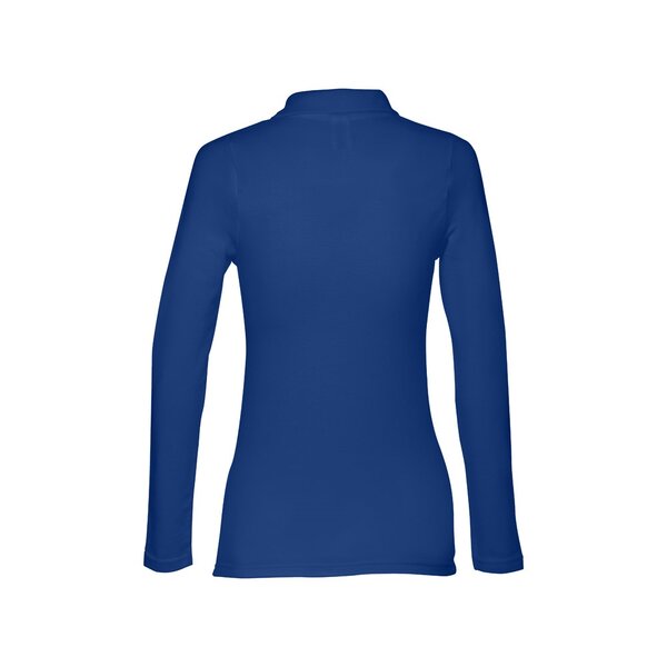 Damen Langarm-Poloshirt Minata