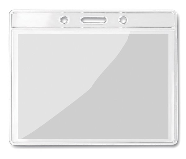 Transparente Kartenhülle Haspel