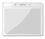 Transparente Kartenhülle Haspel