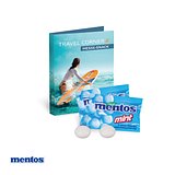 Werbe-Klappkarte mit Mentos Mint 2er