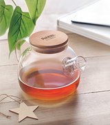 Teekanne Borosilikatglas 850ml Andrito