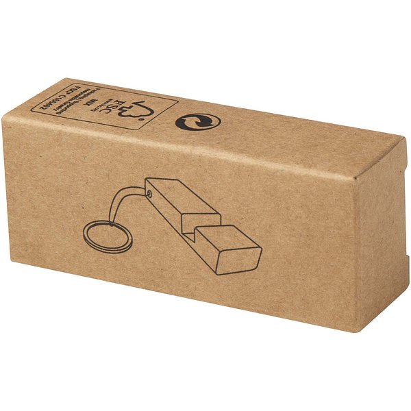 Smartphonehalterung mit Schlüsselanhänger aus Bambus - Ylanna